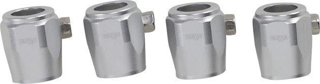 Jagg High-Performance Hose Finisher Silver 3/8" Clamp - Image 1 of 1