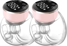 Wearable Breast Pump Hands Free of Longer Battery Life LED Display, Portable E