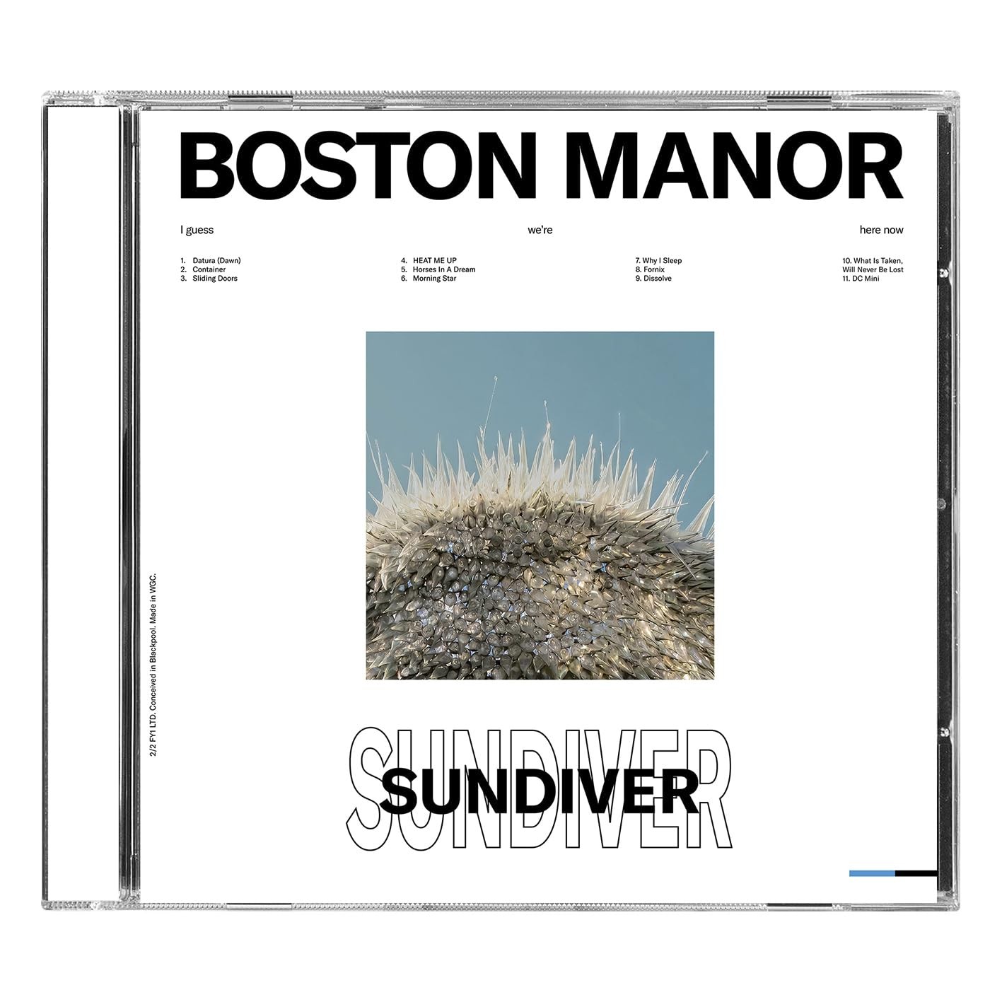 Boston Manor Sundiver (Jewelcase) CD NEW