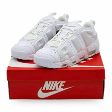 Nike Air More Uptempo Mens Low Top Lace-Up Wh...