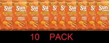 Sun Chips 100 Whole Grain Harvest Cheddar Snack Chips Bag 7 oz - 10 PACK