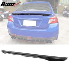 Fits 12-16 Subaru Impreza 15-21 WRX STI D2 Style Rear Trunk Spoiler Unpainted