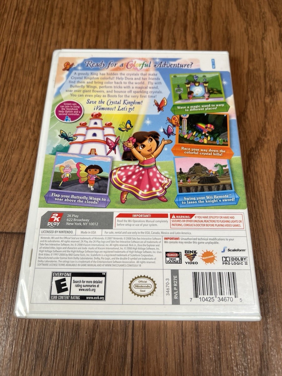 Dora the Explorer: Dora Saves the Crystal Kingdom (Nintendo Wii
