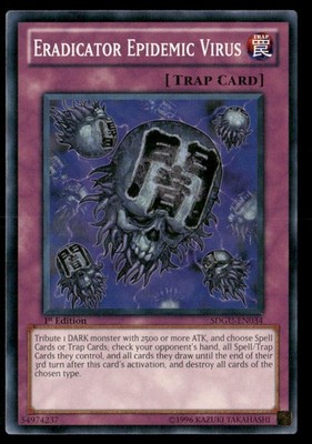 Eradicator Epidemic Virus Structure Deck: Gates of the Underworld SDGU-EN034  LP