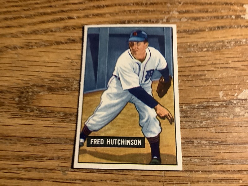 1951 Bowman - Fred Hutchinson # 141
