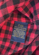 Ralph Lauren Polo Men's Pearl Snap Western Flannel Shirt  Medium