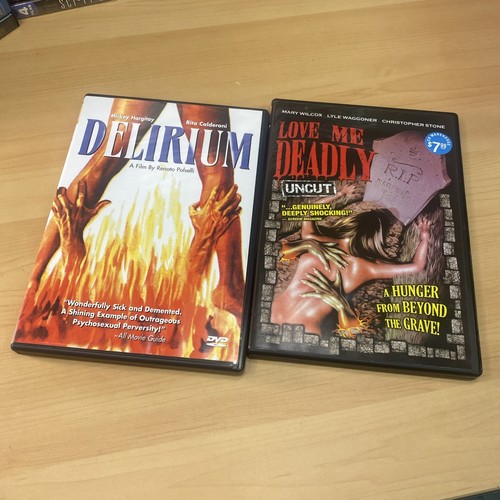 Riesiges Konvolut Horror DVDs Erotik Sleaze 100 Filme Lot Horror B-Movie Kult Videos - Bild 6 von 12