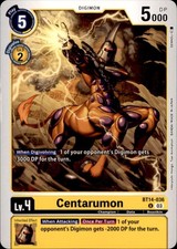Centarumon BT14-036 U Uncommon Blast Ace Digimon Near Mint