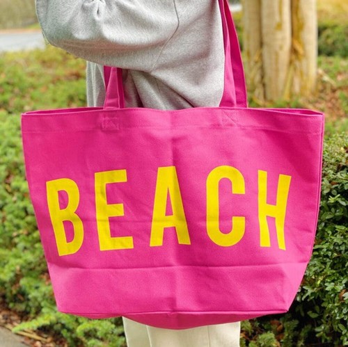 Bolso de mano de lona de playa bien hecho - Imagen 7 de 15