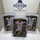2025 Bowman Konnor Griffin BP-86 Pittsburgh Pirates 3 Card Lot
