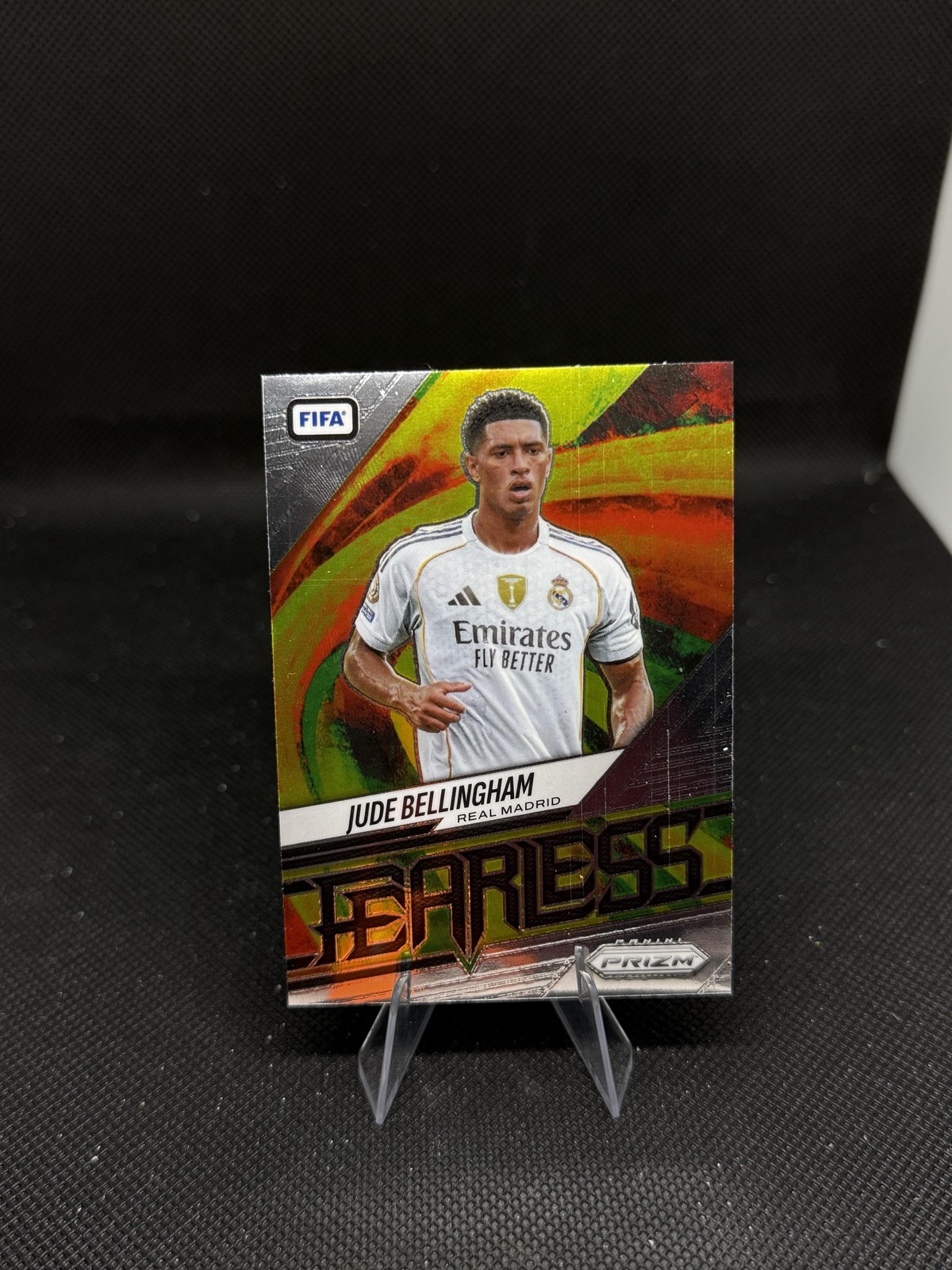 2025-26 Panini Prizm FIFA #186 Jude Bellingham Fearless