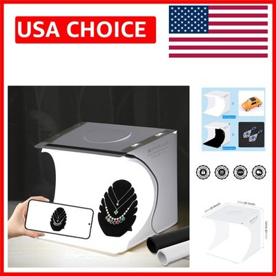 Easy Assemble Mini Light Box: 9-Inch Portable Studio for Product Photography