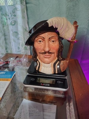 Royal Daulton Character Jug Large D6439 Athos ( One Of The 3 Musketeers)