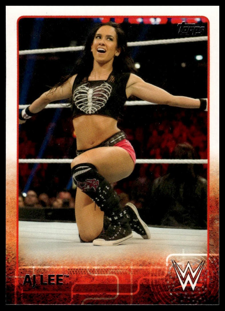 2015 Topps WWE #2 AJ Lee