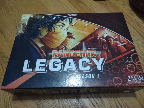 Pandemic: Legacy Season 1 - Z-man Games 100% Complete