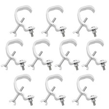 10 Pack Heavy Duty Aluminum Alloy Stage Lighting Clamps 2555mm OD 45lbs Load