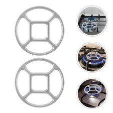 3Pcs Nonslip Gas Stove Wok Stand Rack Reducer for Safe Cooking