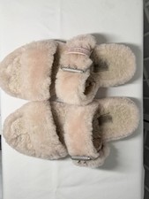 UGG Women's Shearling Slippers In Pink Size 7