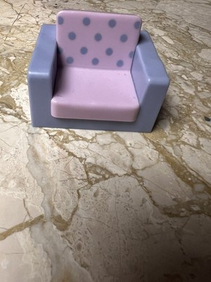 BLUEY & Bingo CHAIR SOFA Furniture FAMILY HOME Playset House Blue Purple