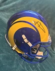 Aaron Donald Signed Authentic Full Size Helmet RAMS Fanatics Certified