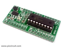 iCP22 iBoard Tiny x18 (Microchip 18pin PIC16F1847 IO Development Board)