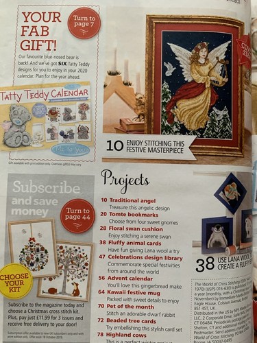 REVISTA The World Of Cross Stitching lista desplegable de varias opciones - Imagen 366 de 559