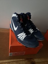 Nike Freek Wrestling Shoes White Size 