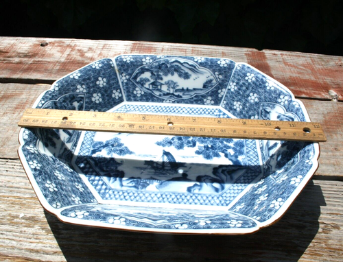 Japanese Satsuma Dish, Asian Design, Japanese Satsuma, Serving Tray - Picture 9 of 15