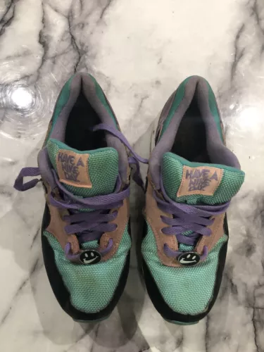 Nike Air Max 1 7Y Multicolor Have a Nike Day Low Top GS AT8131-001