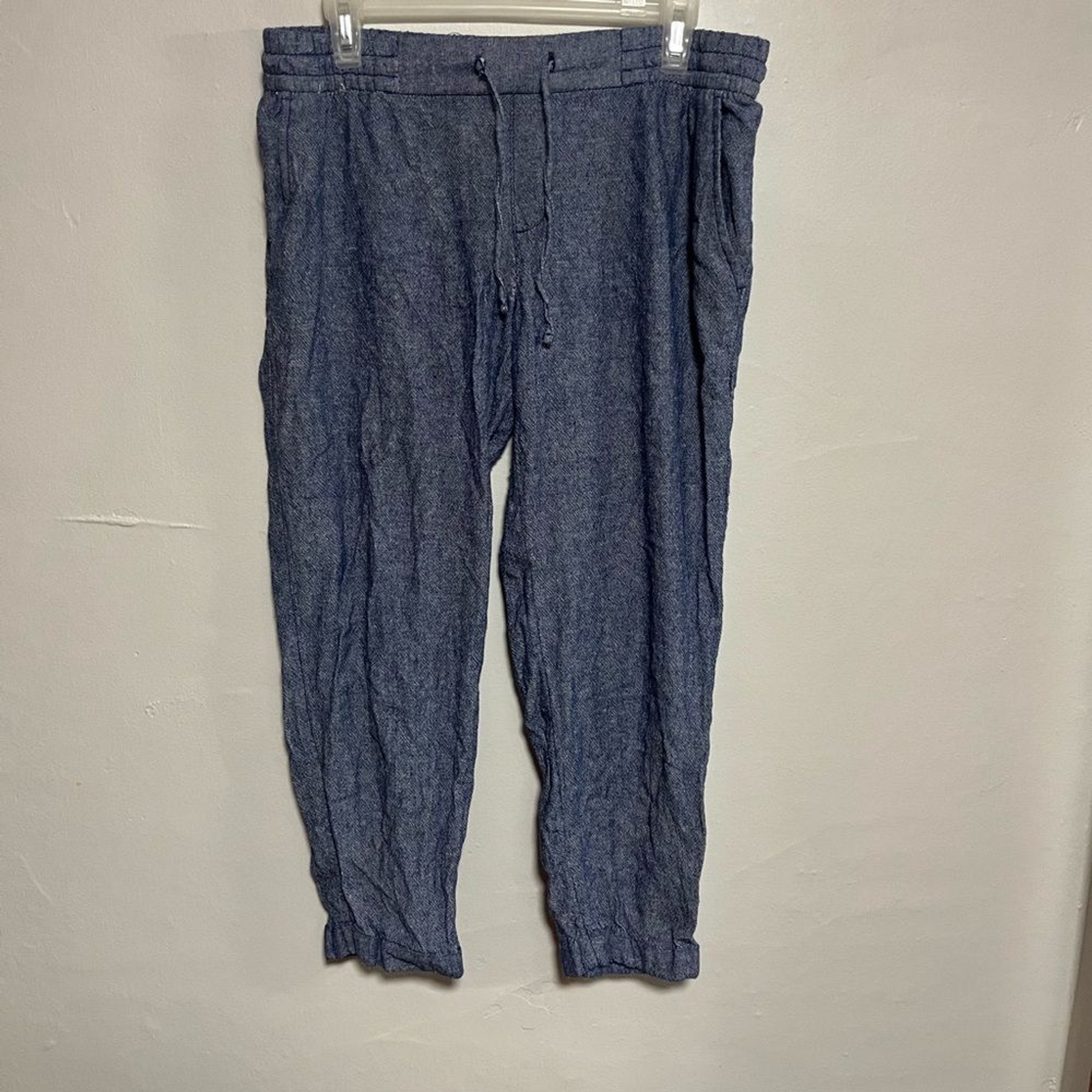 Old Navy Cropped Linen Pants
