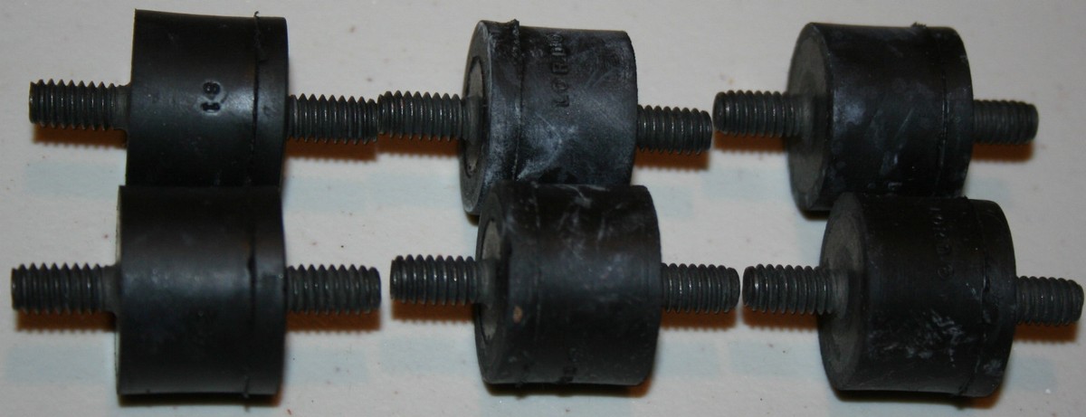 62563-65 New 6 Harley 1965-78 Oil Tank Battery Tray Mounting Stud