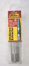 Ivy Classic 01356 No 6 Spiral Screw Extractor Removes Screws 5/8" To 7/8"