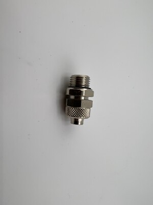Alphacool 10/8mm (8x1mm or 1/4 inch ID) compression to barb fitting
