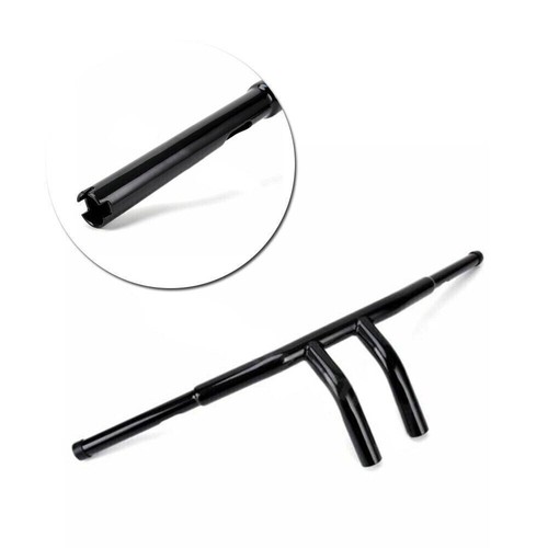7.8" Rise T-Bars HandleBars Front Pullback Drag Fits For Harley Dyna Wide Glide - Picture 5 of 9
