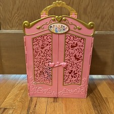 Mattel Disney Princess Doll 2010 armario estuche de transporte rosa
