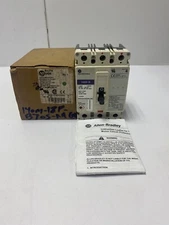 ALLEN BRADLEY 140M-18P-B70S-M (A) CIRCUIT BREAKER 7 AMP 3 POLE
