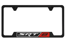 Black License Plate Frame For SRT8 SRT-8
