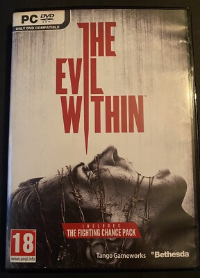 THE EVIL WITHIN - The Fighting Chance Pack - PC DVD - 4 Discs - Sehr guter Zustand