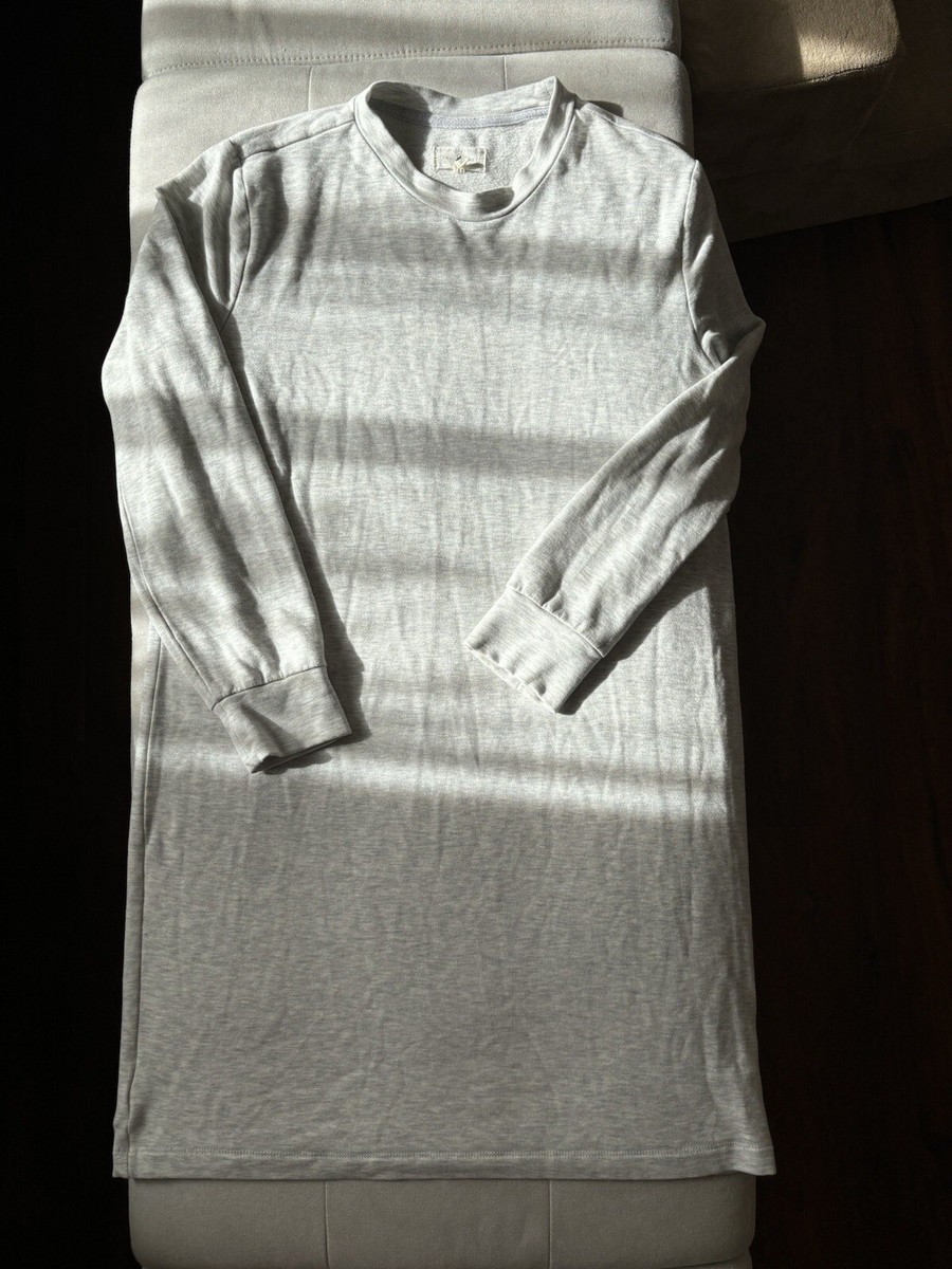 Lou & Grey Soft Grey Sweater Dress Small