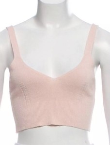 beige bralette crop top