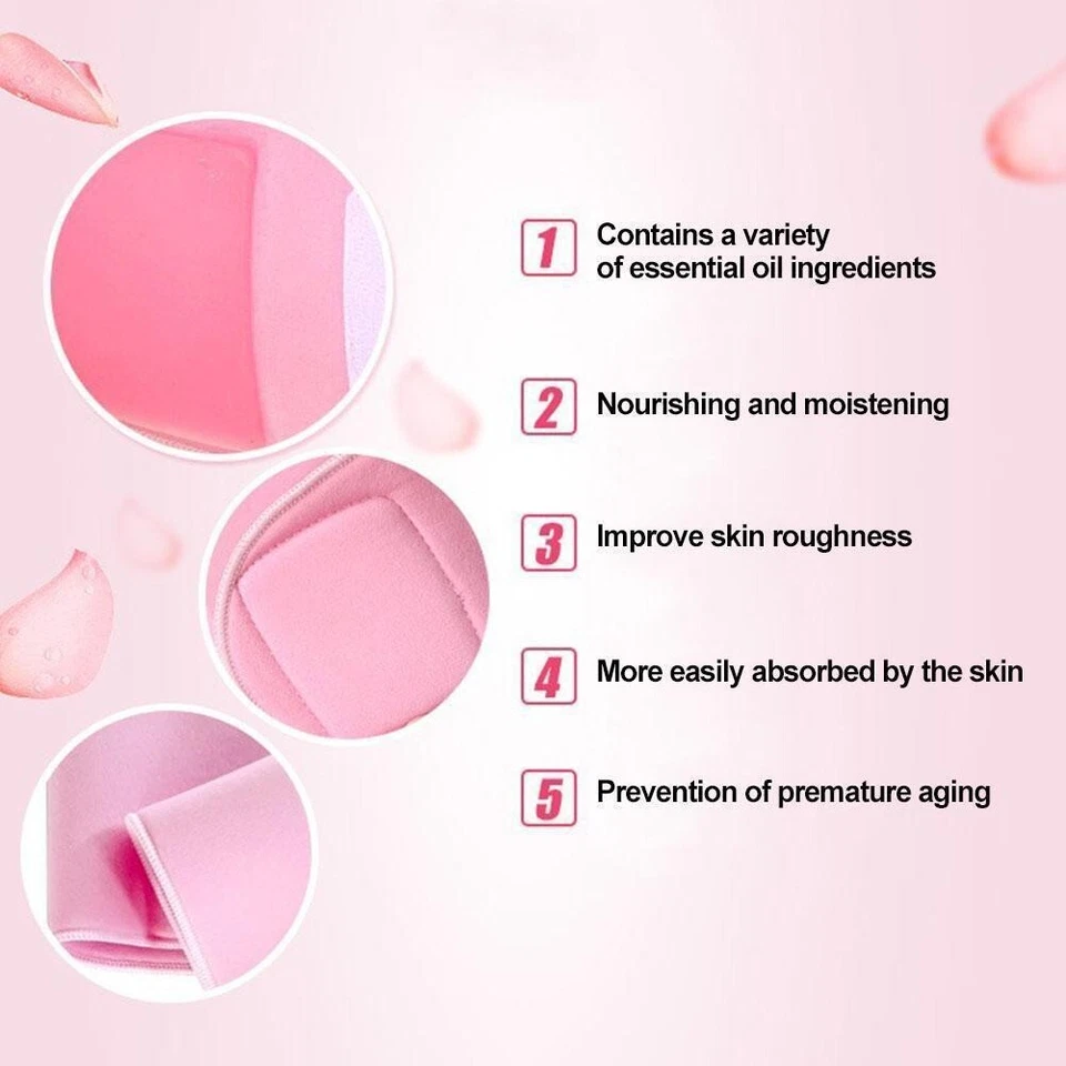 Hals Maske Wrap frauen Schönheit Feuchtigkeitsspendende Gürtel Straffende Bleac - Bild 2 von 3