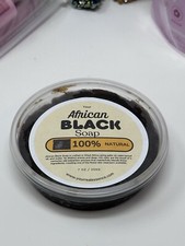 Raw African Black Soap Paste 100 Pure Natural Organic Face Body