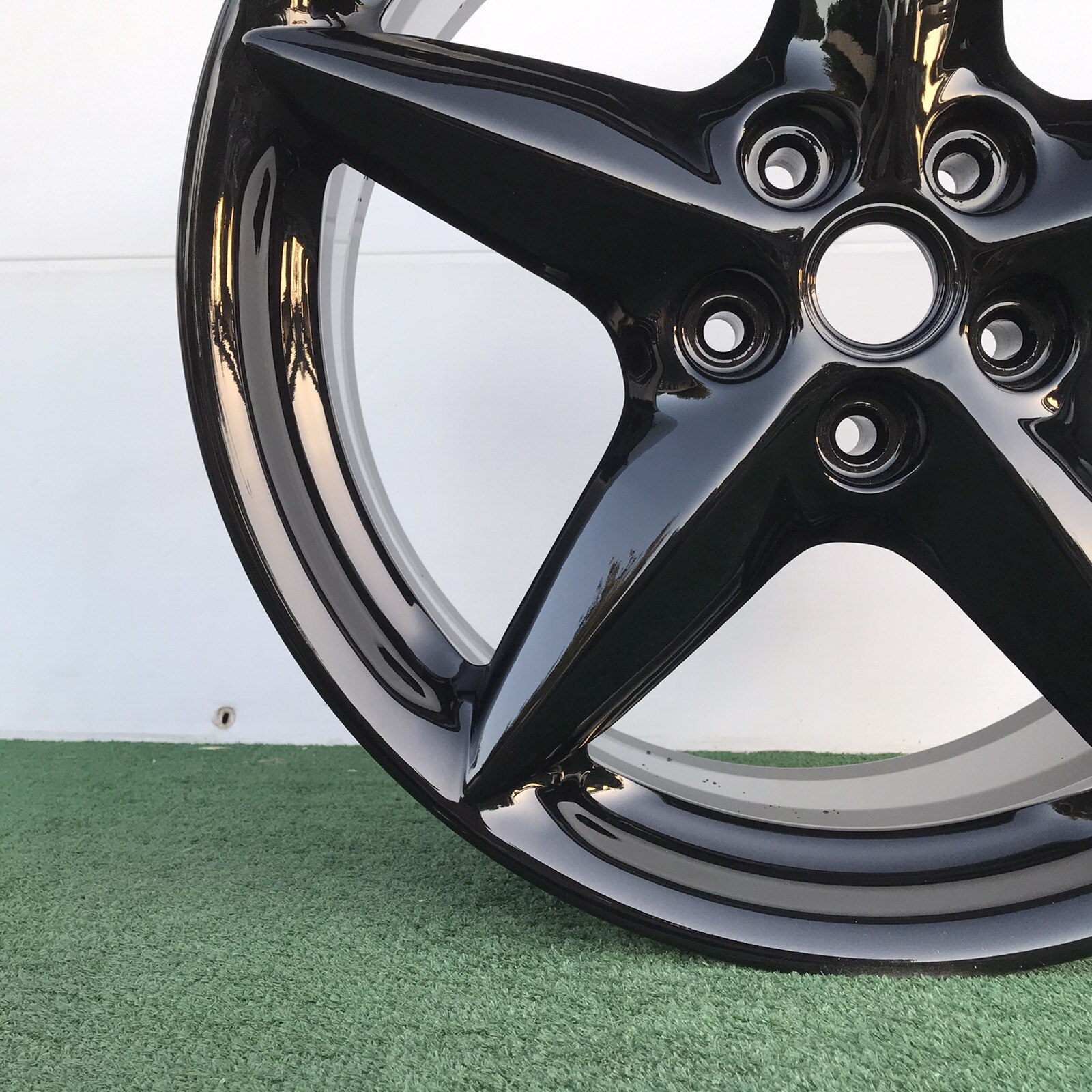 FERRARI 360 MODENA 18" GENUINE FACTORY OEM NEW POWDER COAT FRONT WHEEL RIM