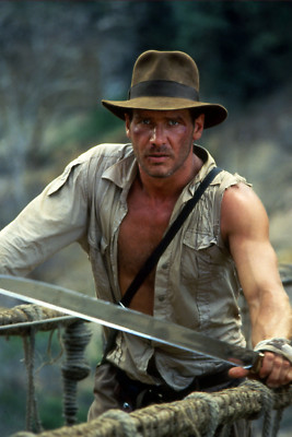 Indiana Jones Harrison Ford Movie Poster