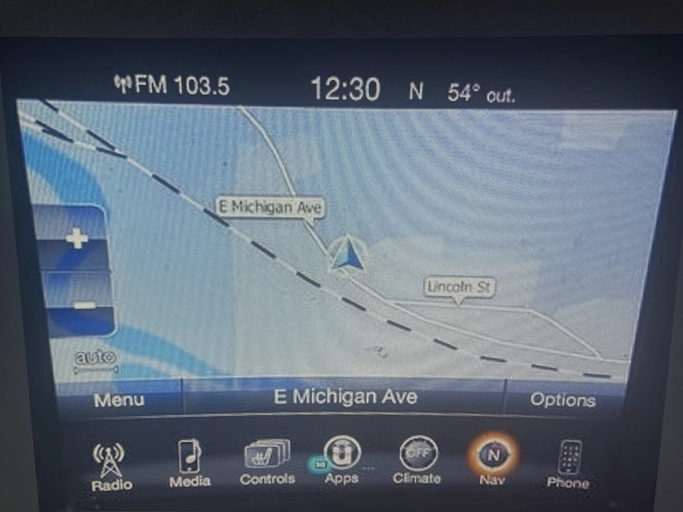 2014 - 2017 Dodge Ram 1500 2500 3500 Jeep Cherokee 8.4 RA4 VP4 Navigation Radio - Image 2 of 4