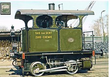 Dampflokomotive SAS van GENT Zuid-Chemie Schmuckblatt 23.2