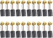 20 PCS Carbon Brushes for Electric Motor CB85 CB57 CB64 191627-8 Power Tools
