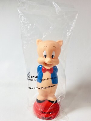 Porky Pig Bank, Warner Bros. Entertainment Collectible  Looney Tunes  Vintage 