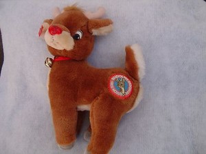 Applause Red Nosed Rudolph Reindeer 15" tall