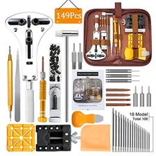Watch Repair Kit Durable 149PCS Professional Spring Bar Tool Set Strap Link NEW